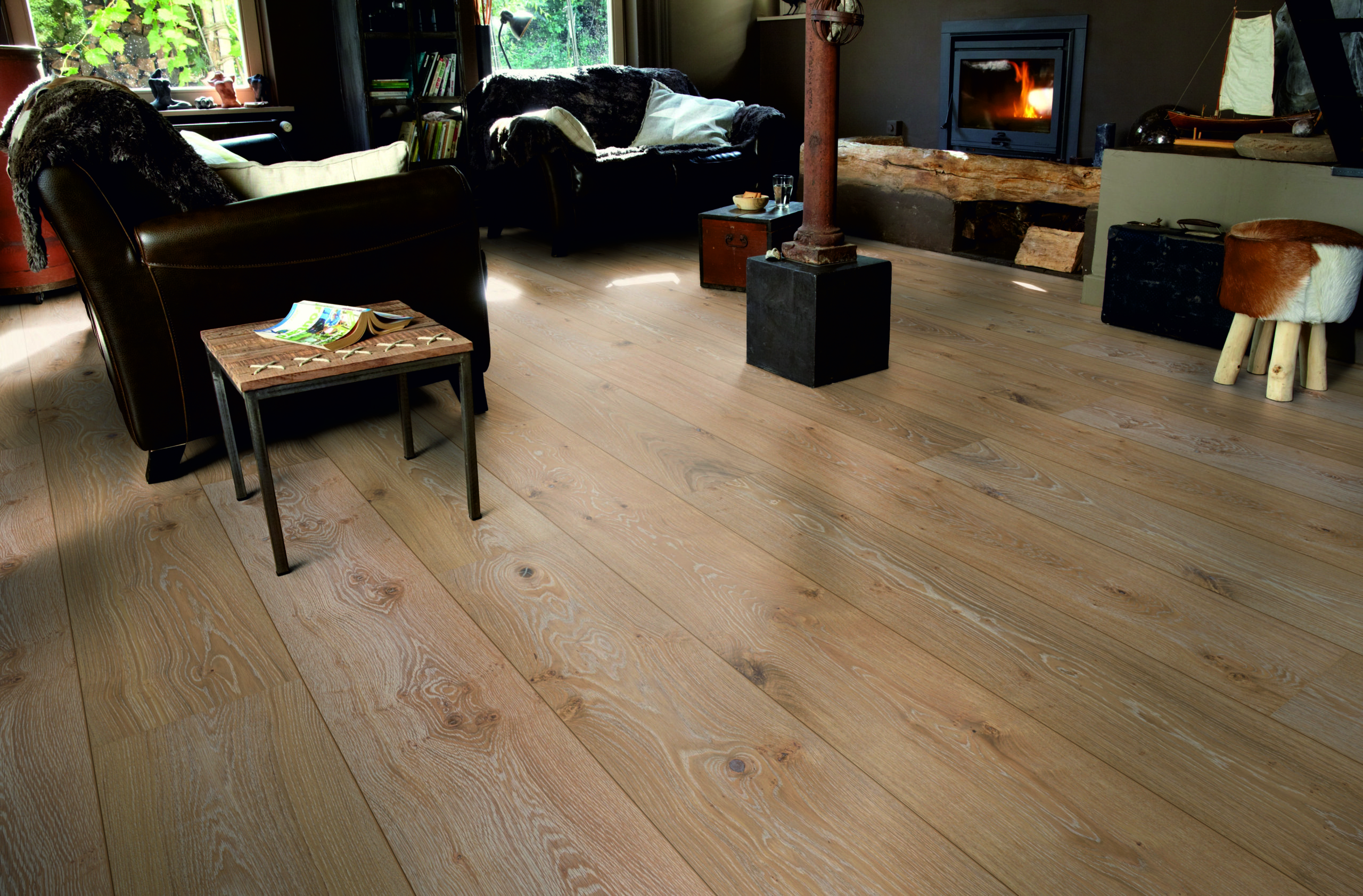 Extend Plank Floor - chene brosse atelier huilé MR